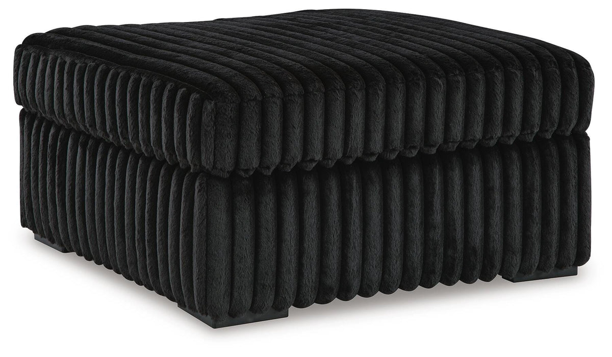 Midnight-Madness Sectional Sofa - Onyx