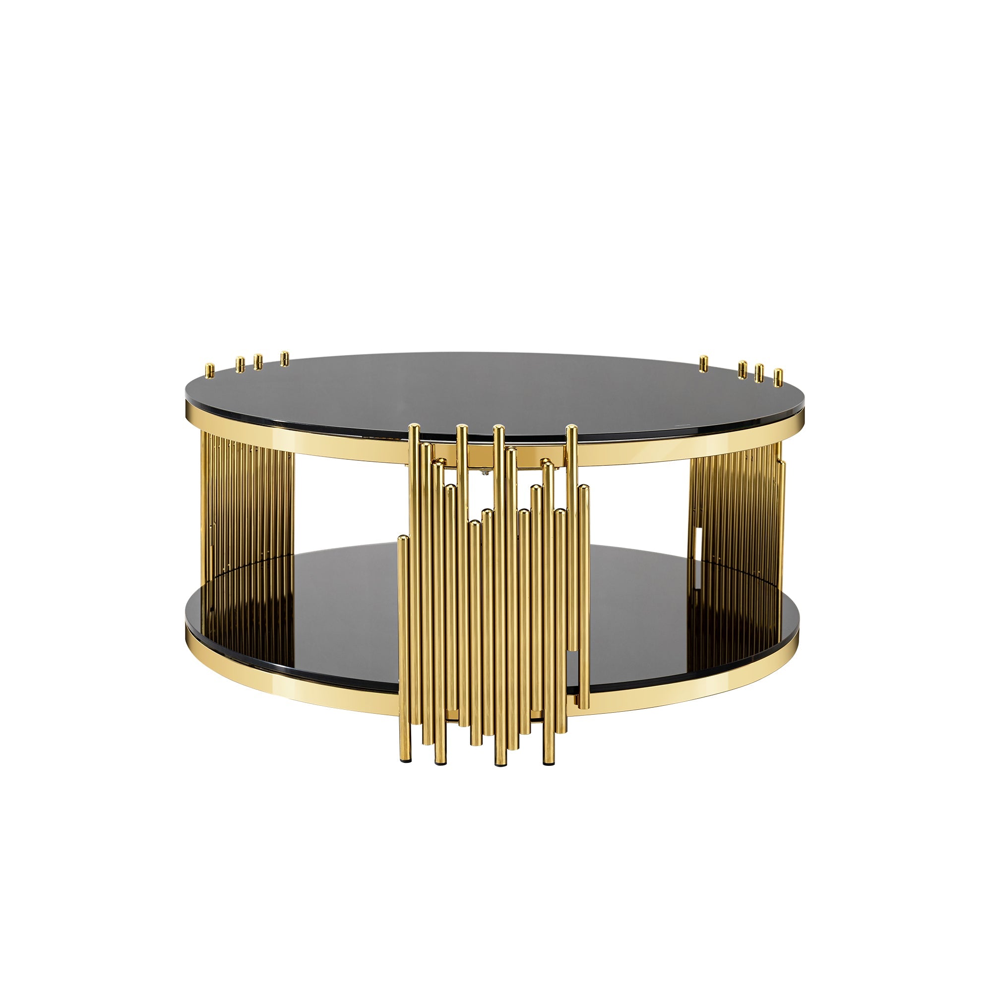 stainless steel coffee table