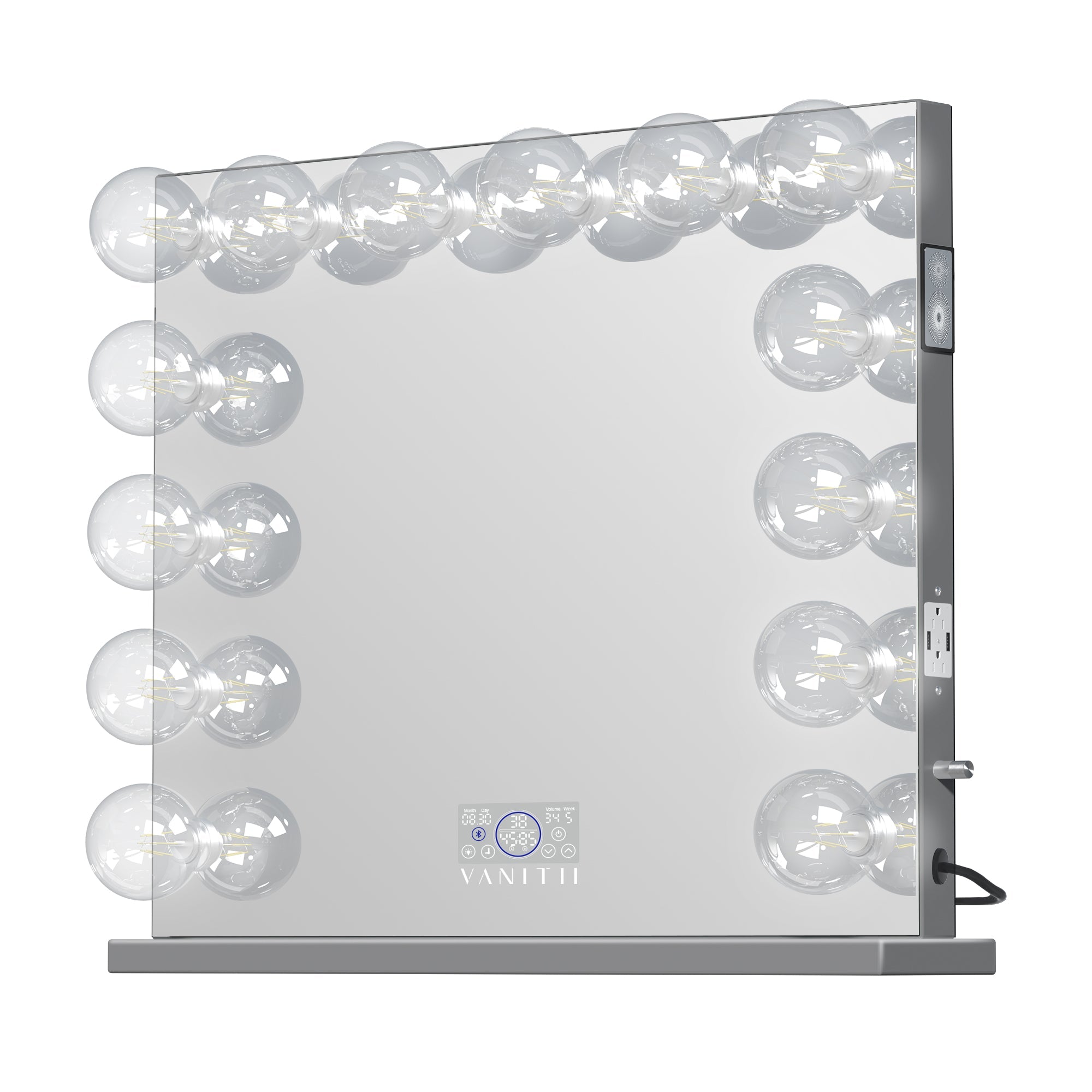 VANITII Marilyn Hollywood Vanity Mirror Pro Max- Tabletop or Wall Mount Vanity Mirror with 14 G95FLM Bulbs