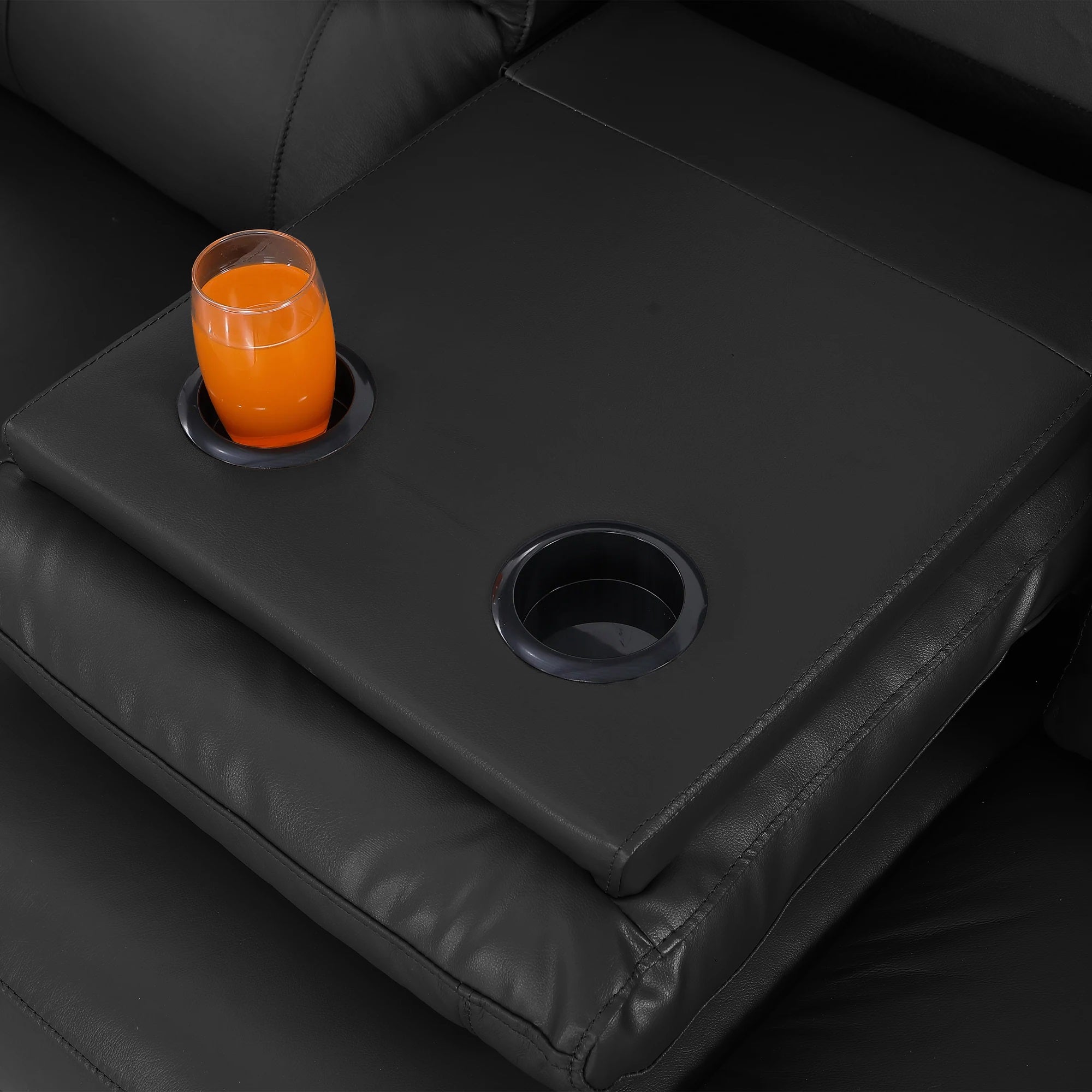 Power Recliner Sofa MR2041W Black