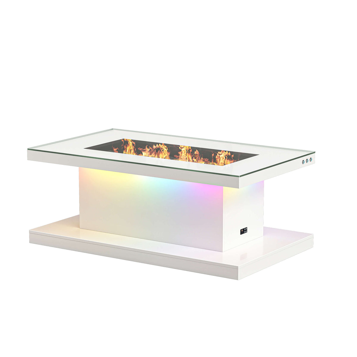 Kelly Coffee Table with Realistic Flame Effect
