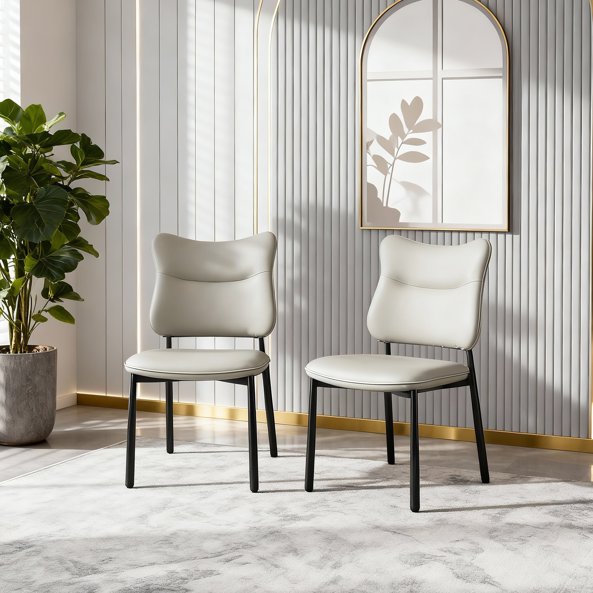 Dining chair（Cat scratching skin）