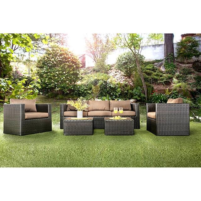 OLINA Brown/Espresso 5 Pc. Patio Set