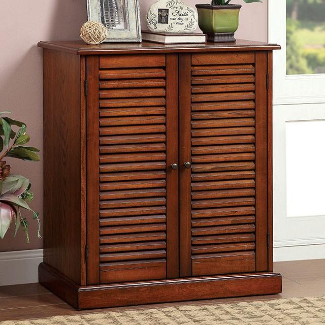 Della Oak Shoe Cabinet