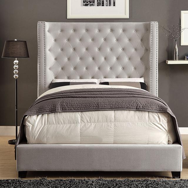 ROSABELLE E.King Bed, Ivory