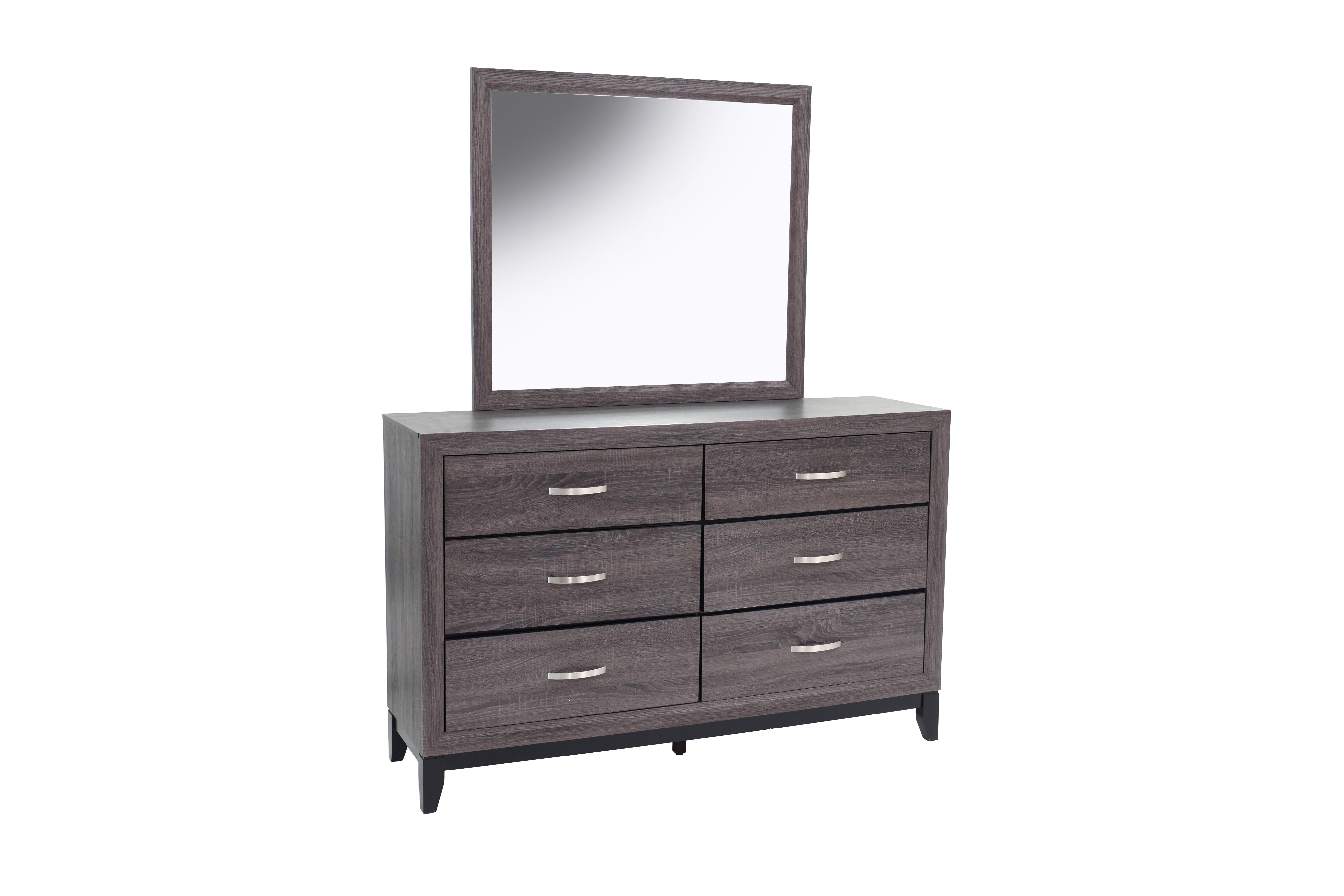 Liihfd Mirror in Foil Grey