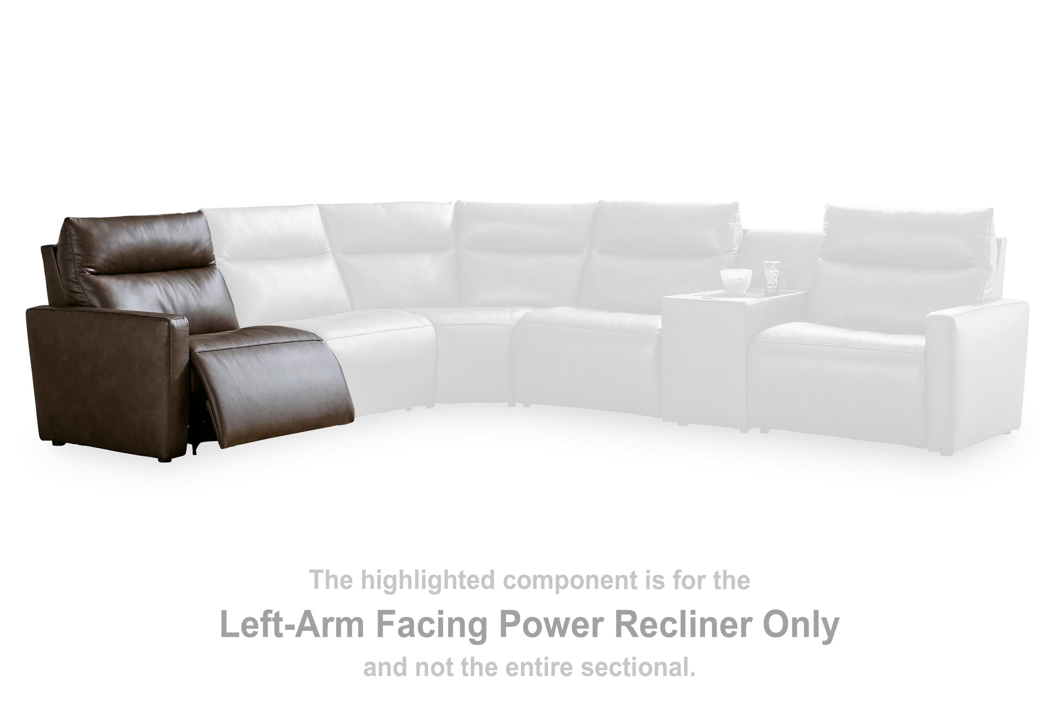 ModZ Power Reclining Sectional Loveseat