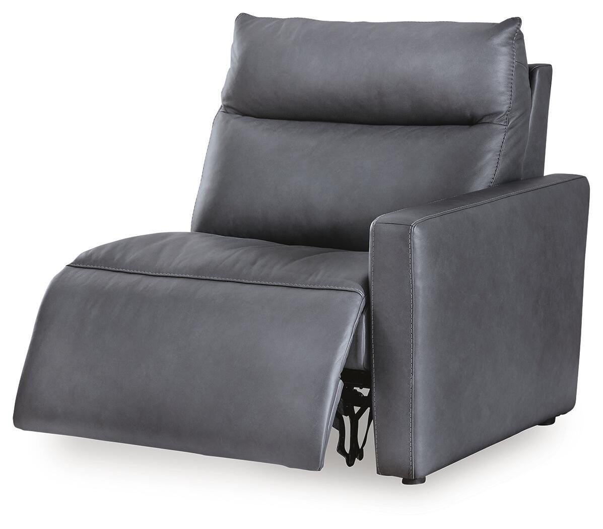 ModZ Power Reclining Sectional Loveseat with Audio Console