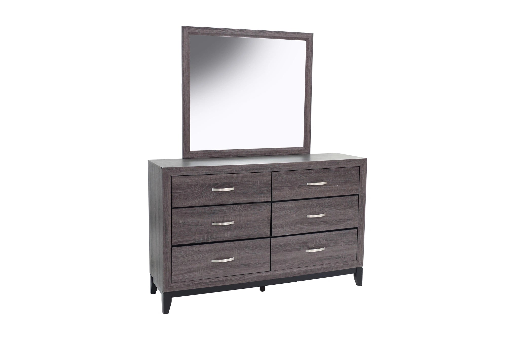 Liihfd Mirror in Foil Grey