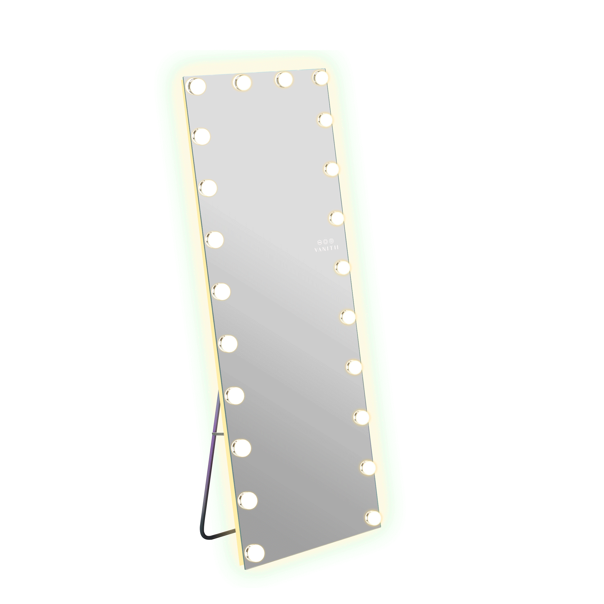 VANITII Hollywood Vanity Mirror - Full Length Vanity Mirror with Bluetooth Speaker