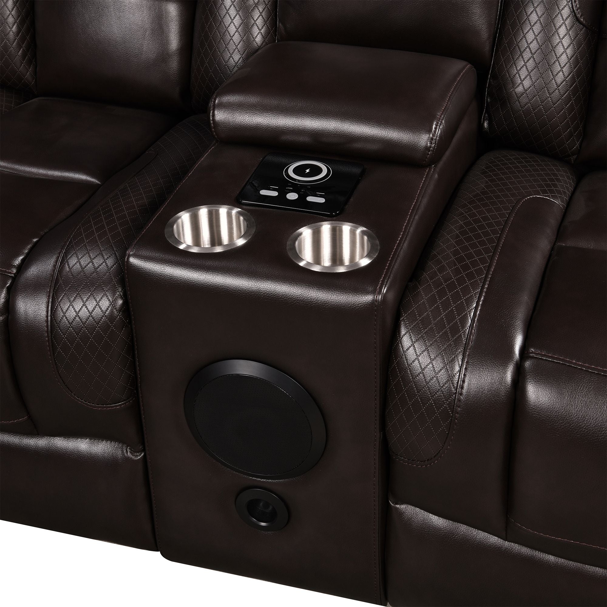 the two cup holders