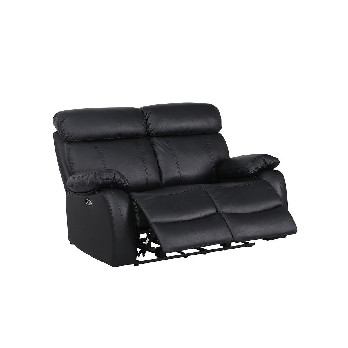 Harry Black Power Motion Loveseat